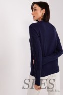 Sweter Damski Model AT-SW-2340.80 Navy - AT