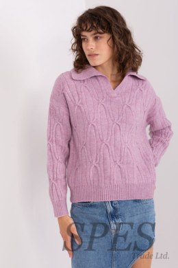 Sweter Damski Model AT-SW-2349-2.96 Light Violet - AT