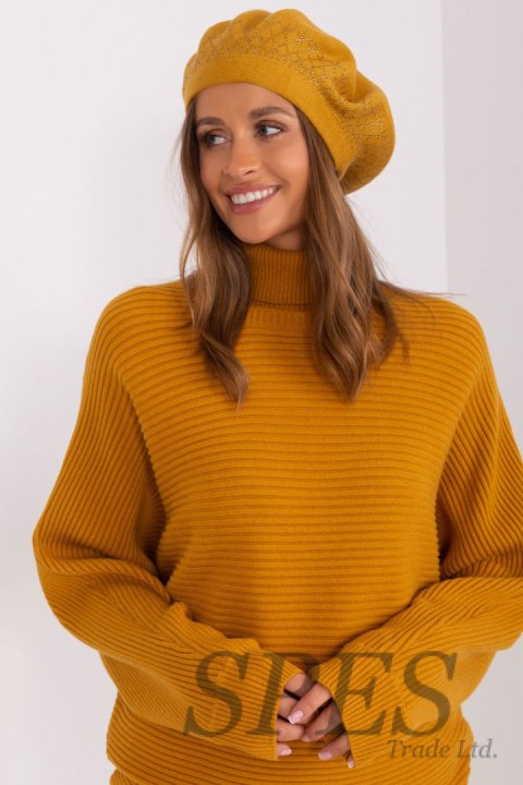 Beret Model AT-CZ-231605.21P Dark Yellow - AT