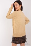 Sweter Damski Model AT-SW-2340.22 Camel - AT