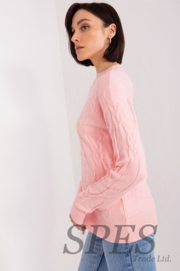 Sweter Damski Model AT-SW-2340.22 Light Pink - AT