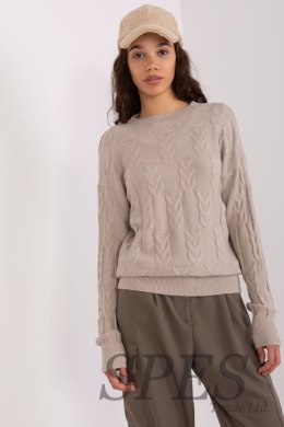 Sweter Damski Model AT-SW-2340.43 Beige - AT