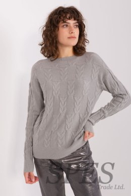 Sweter Damski Model AT-SW-2340.80 Grey - AT