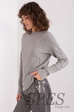 Sweter Damski Model AT-SW-2340.80 Grey - AT