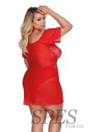 CAMARI RED (CHEMISE/HALKA)