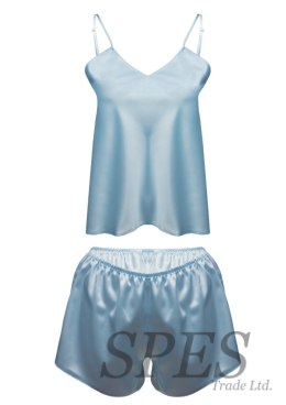 KOMPLET KAREN SATYNA BABY BLUE