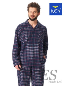 PIŻAMA KEY MNS-414 B23 3XL-4XL