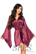 Samira peignoir burgundy