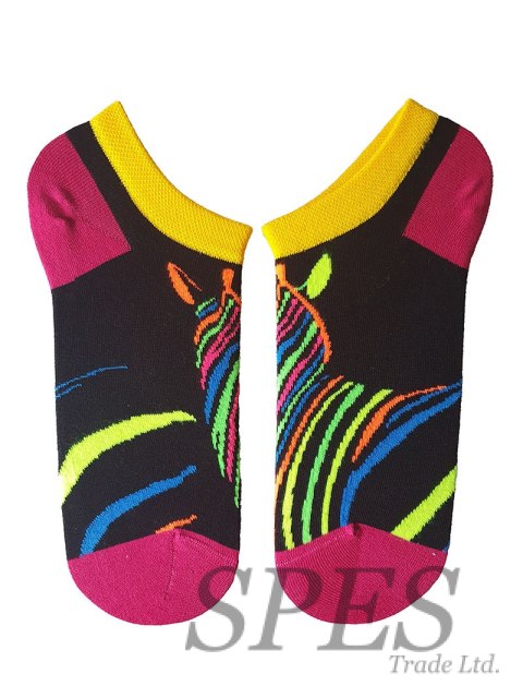 STOPKI MARILYN DAMSKIE FLUO ZEBRA