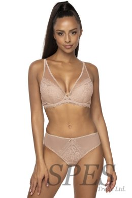 Biustonosz push up Biustonosz Push-up Model 0198/11 Estelle Beige - Mat