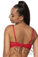 Biustonosz push up Biustonosz Push-up Model 0198/11/2 Estelle Red - Mat