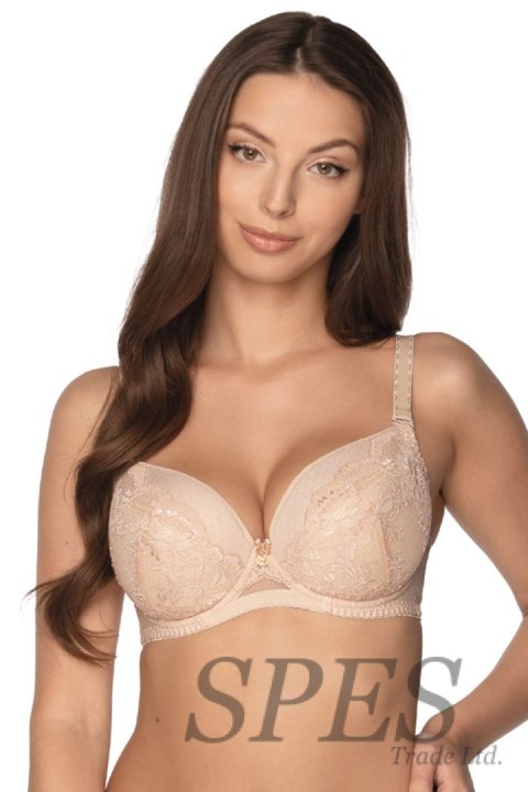 Biustonosz push up Biustonosz Push-up Model 1165 Alessandra Beige - Gaia