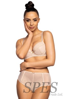 Biustonosz push up Biustonosz Push-up Model 3705/11 Letika Beige - Mat