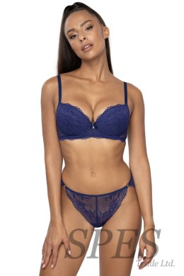 Biustonosz push up Biustonosz Push-up Model 3827/11 Maxine Navy - Mat