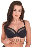 Biustonosz Soft Biustonosz Semi-Soft Model 1204 Black - Gaia