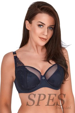 Biustonosz Soft Biustonosz Semi-Soft Model 1209 Naomi Navy - Gaia