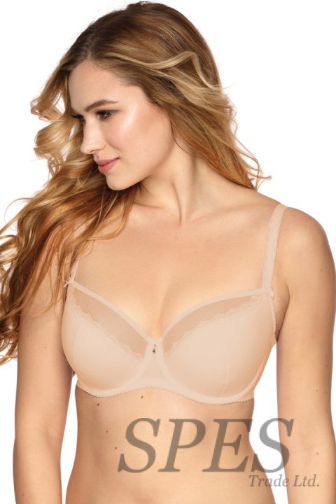 Biustonosz Soft Biustonosz Semi-Soft Model 882 Amanda Beige - Gaia