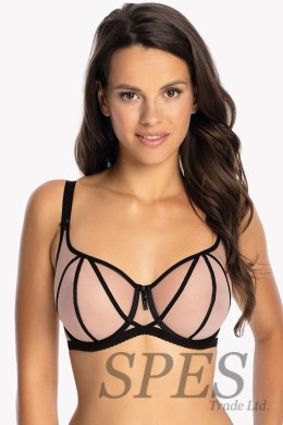 Biustonosz Soft Model Lea 1101 Black/Pink - Gaia