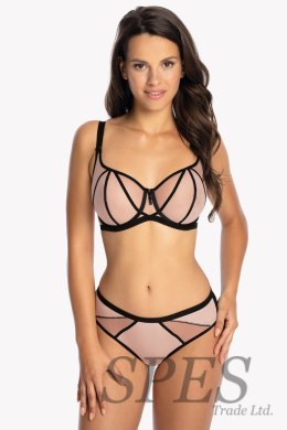 Biustonosz Soft Model Lea 1101 Black/Pink - Gaia