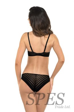 Biustonosz push up Biustonosz Push-up Model Luna B1 Black - Gorteks