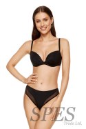 Biustonosz push up Biustonosz Push-up Model Zara B1 Black - Gorteks