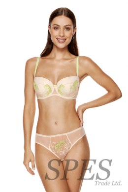 Biustonosz push up Biustonosz Usztywniany Model Soleil B4 Beige - Gorteks