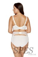 Gorsety, body, pasy Pas do pończoch Model Cherie PPW Cream - Gorteks