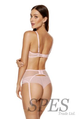 Gorsety, body, pasy Pas do pończoch Model Coco PPW Pink - Gorteks