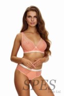 Biustonosz Soft Biustonosz Bralet Model 2450 Brzoskwinia - Lupo Line