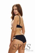 Biustonosz Soft Bralet Model 2470 Black/Ecru - Lupo Line