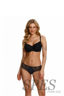 Biustonosz push up Biustonosz Usztywniany Model 152 Big cz Black - Lupo Line