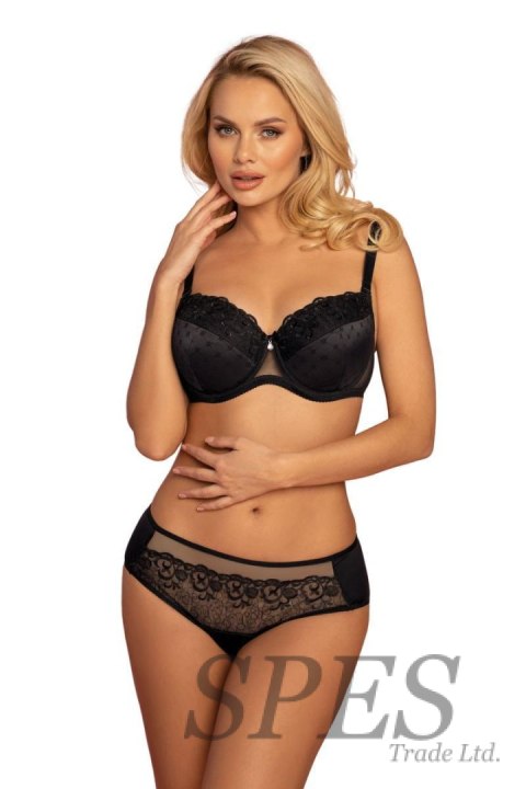 Biustonosz push up Biustonosz Usztywniany Model VB-442 Black - Vena