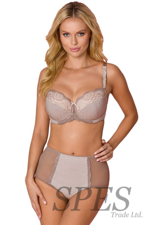 Biustonosz push up Biustonosz Usztywniany Model VB-454 Mocca - Vena