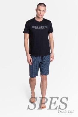 Piżama Męska Model Dojo 38883-99X Black/Navy - Henderson