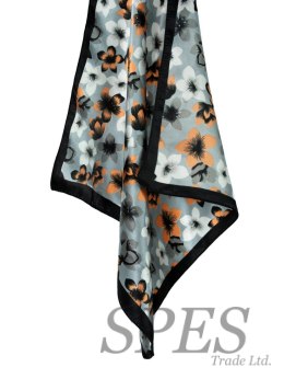 Apaszka SZ20965 SATIN FLOWERY