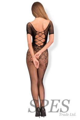 Bodystocking Model THorny Rose HH01025 Black - Hot in here