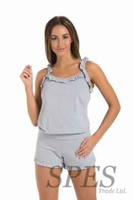 Koszulka nocna Koszulka do spania Model Sleepy 2709 Grey - Teyli