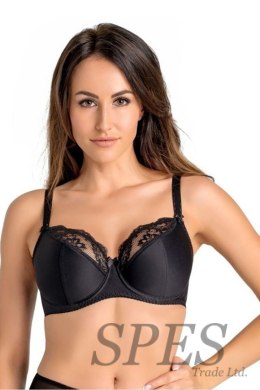 Biustonosz Soft Biustonosz Semi-soft Model Estel 204 Black - Teyli