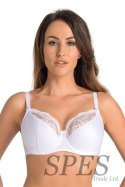 Biustonosz Soft Biustonosz Semi-soft Model Estel 204 White - Teyli