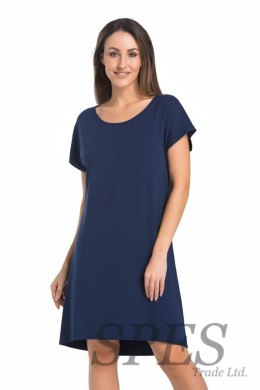 Koszulka nocna Koszula Nocna Model Luzi 2810 Navy - Teyli