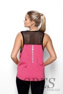 Koszulka Fit Model Abel Pink/Black - Eldar