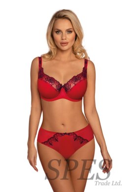 Biustonosz Soft Biustonosz Semi-Soft Model VB-457 Red/Navy - Vena