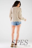 Sweter Damski Model A446 Beige - awama