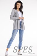 Sweter Kardigan Model A655 Grey - awama