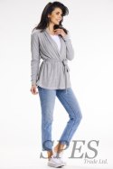 Sweter Kardigan Model A655 Grey - awama