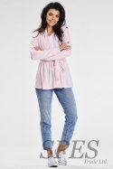 Sweter Kardigan Model A655 Powder Pink - awama