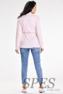 Sweter Kardigan Model A655 Powder Pink - awama