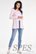 Sweter Kardigan Model A655 Powder Pink - awama