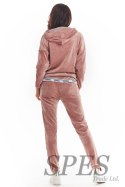 Spodnie Damskie Model A372 Pink Welur - awama