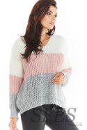 Sweter Damski Model A390 Pink - awama